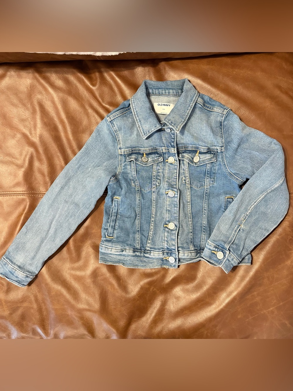 Old Navy Kids Denim Jacket in Light Blue Wash